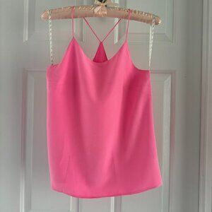 Lilly Pulitzer Pink Pout 100% Silk Top, size XS